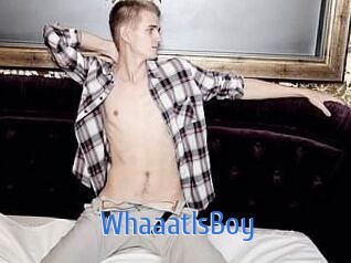 WhaaatIsBoy
